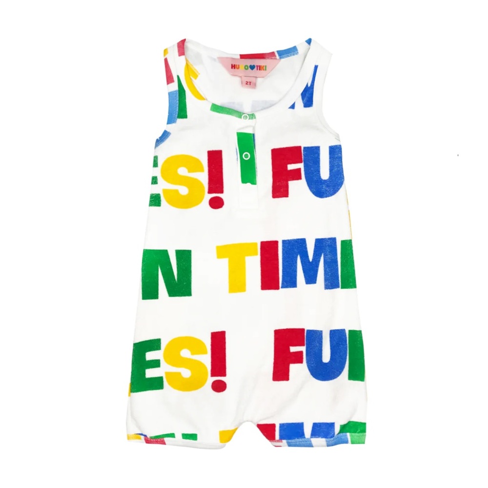 Hugo ❤️’s Tiki Fun Times Terry Romper